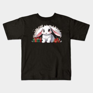 Christmas bunny Kids T-Shirt